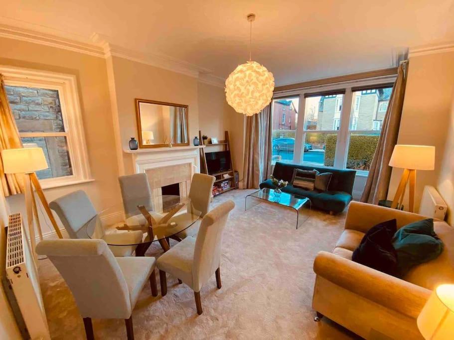 Garden Apartment, Central Harrogate With Parking מראה חיצוני תמונה